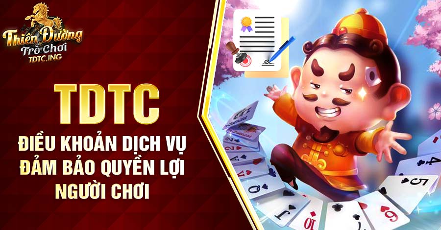 Điều khoản dịch vụ TDTC đảm bảo quyền lợi